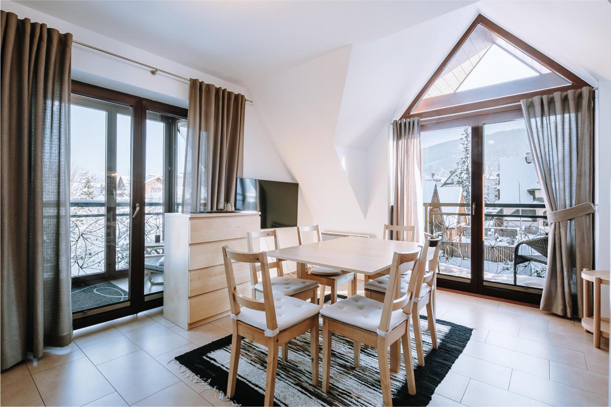 Szafir Apartamenty Mozaika Centrum Piec Kominkowy Zakopane Exterior foto
